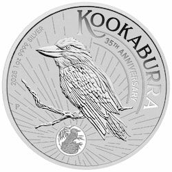 2025 1 oz Australian Silver Kookaburra Coin BU
