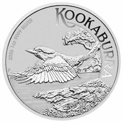 2026 1 oz Australian Silver Kookaburra Coin BU