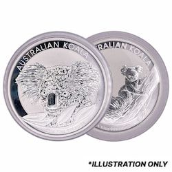 10 oz Australian Koala Silver Coin - Random Year
