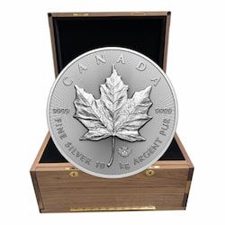 2025 10 Kilo Canadian Big Maple Leaf Silver Coin