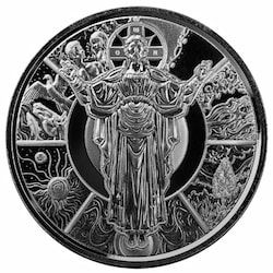 2024 1 oz The Creator Silver Coin - Jesus Collection
