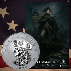 Poster Bundle - 2026 5 oz Washington Silver Coin - Commander Series