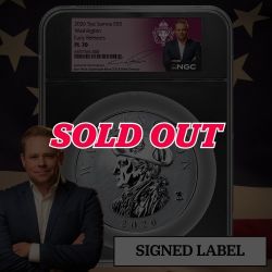 Josh Phair - 2026 NGC PL-70 5 oz Washington Silver Coin - Commander Series - Signed Label 