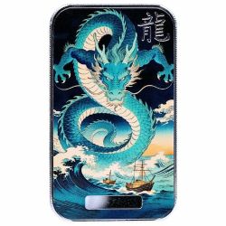 1 oz Lucky Dragon Boundless Sea Silver Bar