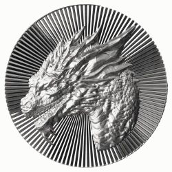 2 oz Scottsdale Silver Dragon Stacker Round