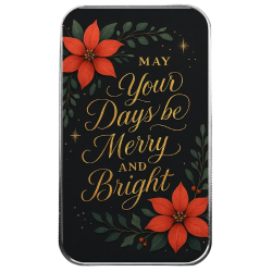 1 oz Merry and Bright Colored Silver Bar 1 oz Merry and Bright Colored Silver Bar