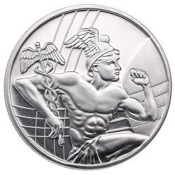 1 oz Sunshine Mint Mercury Silver Round