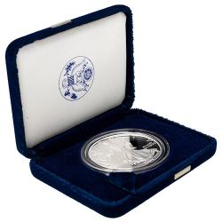 2005-W 1 oz American Silver Eagle Proof Coin w/Box & COA