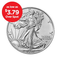 2025 1 oz American Silver Eagle Coin BU