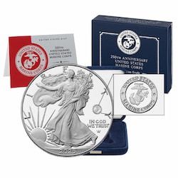 2025-P US Marine Corps Privy 1 oz American Silver Eagle Proof Coin