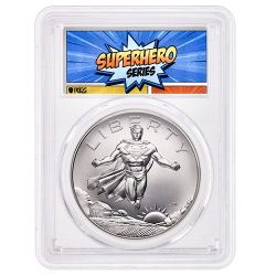 2025 PCGS MS-69 First Day of Issue 1 oz US Superman™ Silver Medal