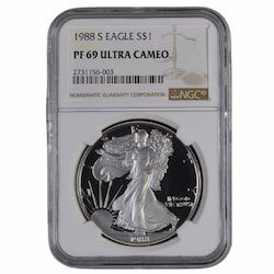 1988-S NGC PF-69 1 oz American Silver Eagle Proof Coin