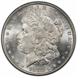 1878-S Morgan Silver Dollar Coin - BU