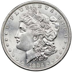 1883-O Morgan Silver Dollar BU