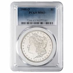 1900-O PCGS MS-63 Morgan Silver Dollar Coin