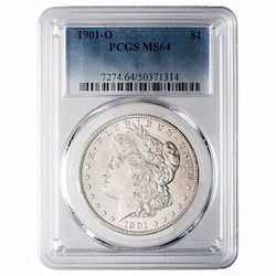 1901-O PCGS MS-64 Morgan Silver Dollar Coin
