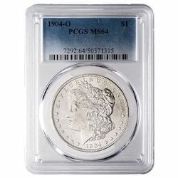 1904-O PCGS MS-64 Morgan Silver Dollar Coin