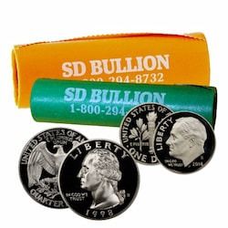 $10 Face - 90% Modern Quarters / Dimes - Unspecified Silver Coins