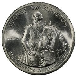 1982 George Washington Half Dollar Commemorative Silver Coin - BU or Proof