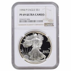 1994-P NGC PF-69 1 oz American Silver Eagle Proof Coin