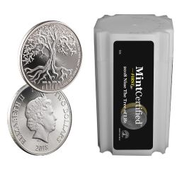 2018 Tree of Life Silver Coin Tube - MintCertified FIRST30™