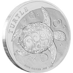 2022 5 oz Niue Hawksbill Turtle Silver Coin