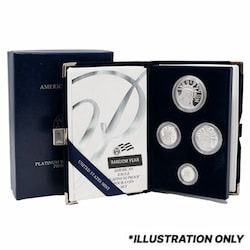 1 oz American Platinum Eagle Proof Set with Box and COA - Random Year