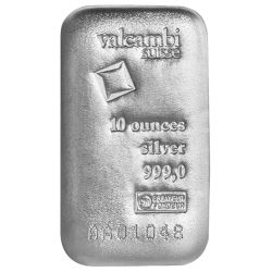10 oz Valcambi Silver Bar