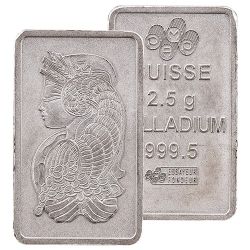 2.5-gram Palladium Bar - Design Our Choice