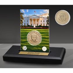 2026-P US President Donald Trump Dollar - White House Display Stand 2026-P US President Donald Trump Dollar - White House Display Stand