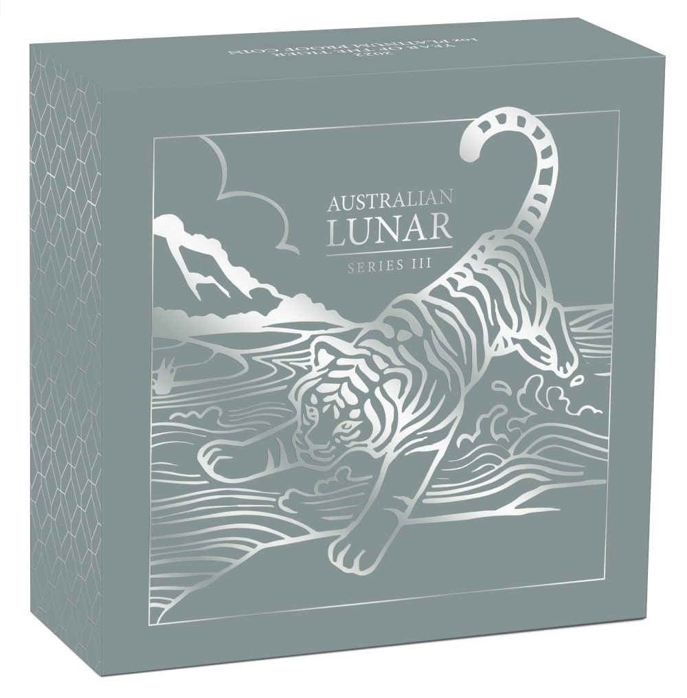 Buy 2022 1 oz Year of the Tiger Proof Platinum Coin - Perth Mint