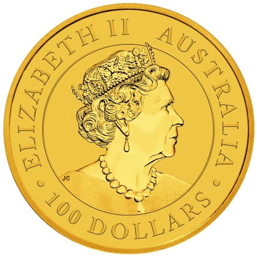 2022 1 oz Australian Gold Kangaroo Coin BU