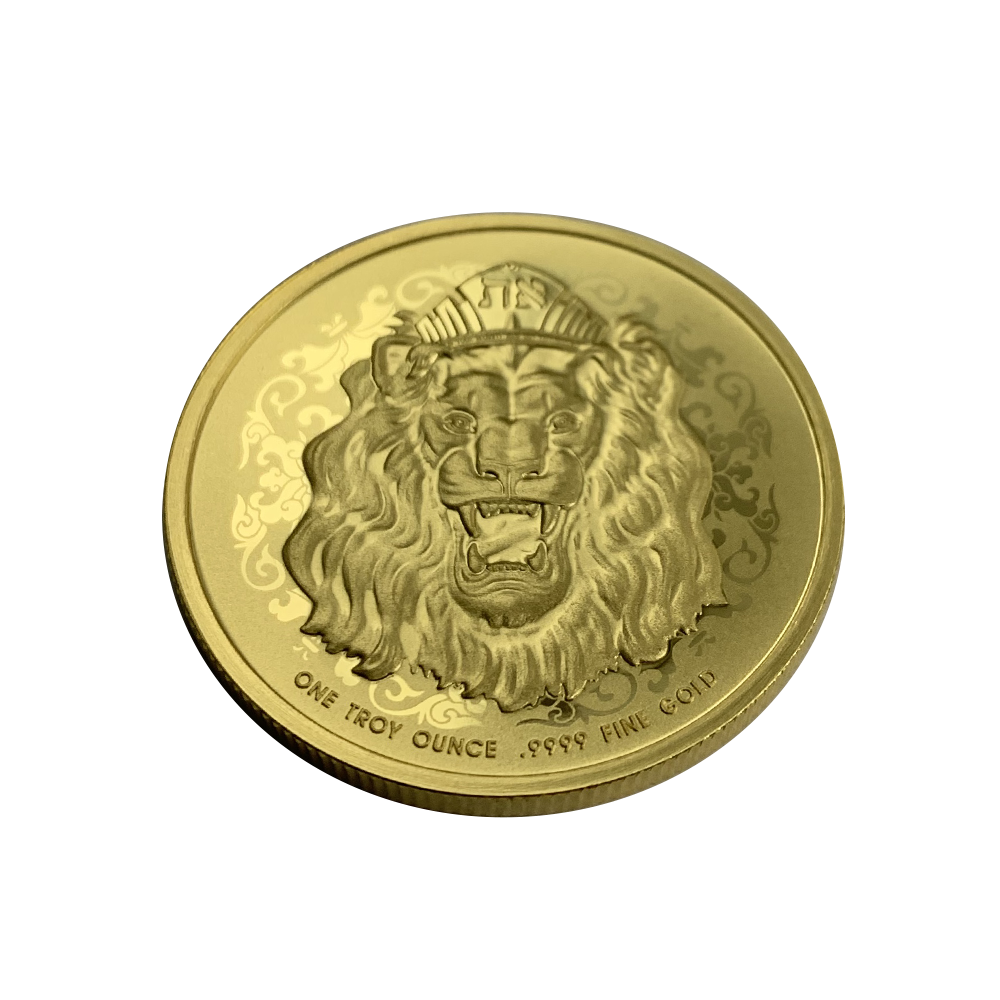 2021 1 oz Roaring Lion Proof Gold Coin