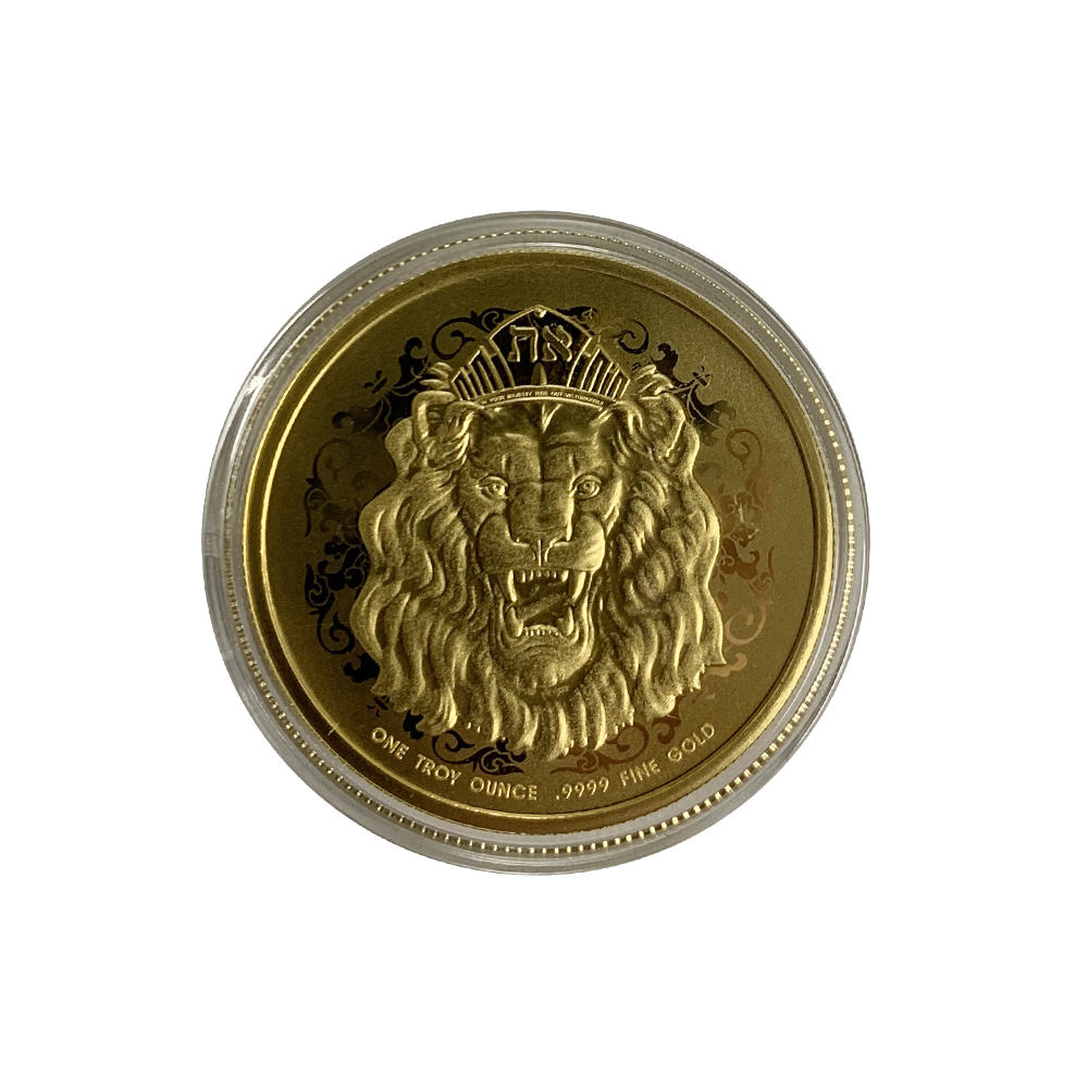 2021 1 oz Roaring Lion Proof Gold Coin