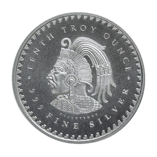 Buy 1/10 oz Aztec Silver Rounds Online | Lowest Price Period