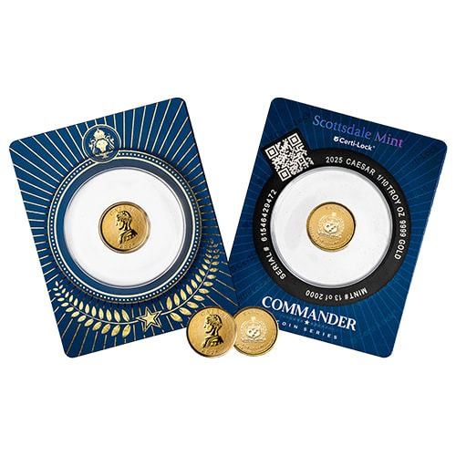 2025 1/10 oz Caesar Gold Coin - Commander Series