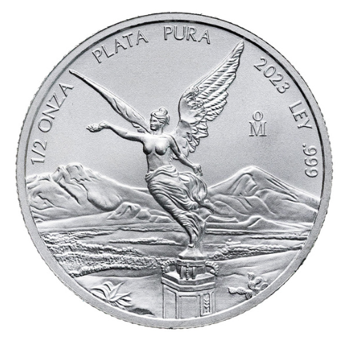 2023\u00201\u002F2\u0020oz\u0020Mexican\u0020Silver\u0020Libertad\u0020Coin\u0020BU