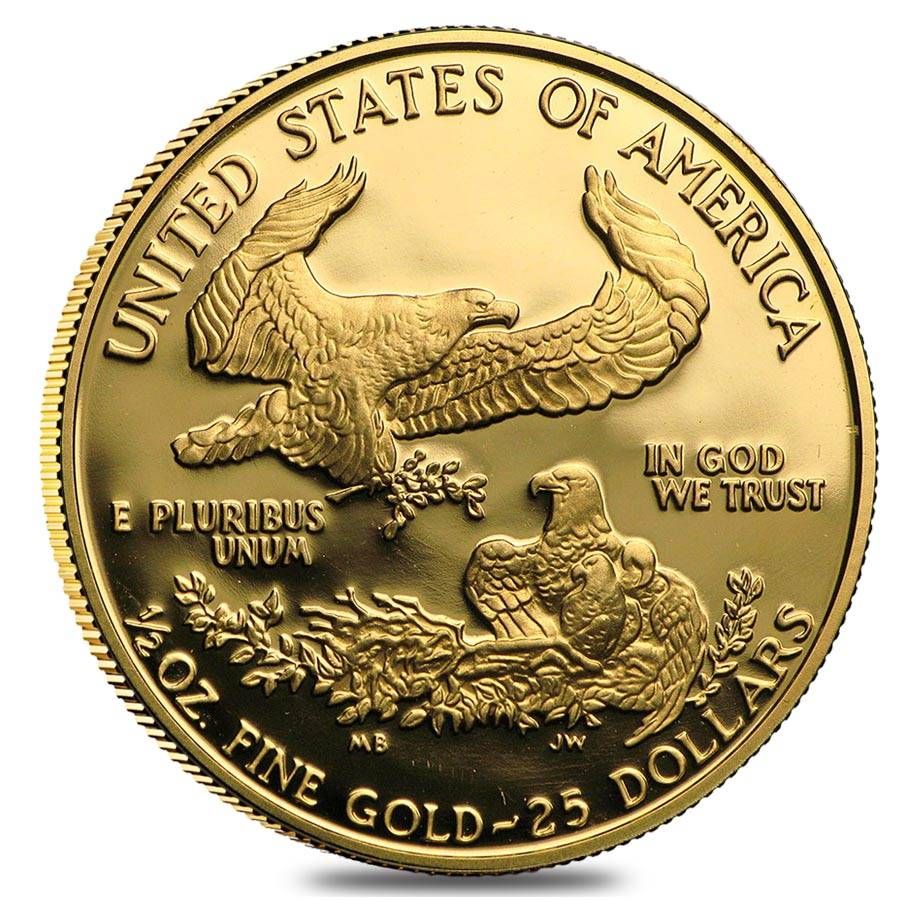 Buy 1/2 oz American Gold Eagle Proof Coin - Random Year | SD Bullion