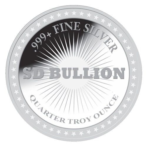 Buy 1/4 oz SD Bullion Silver Freedom Round | SD Bullion