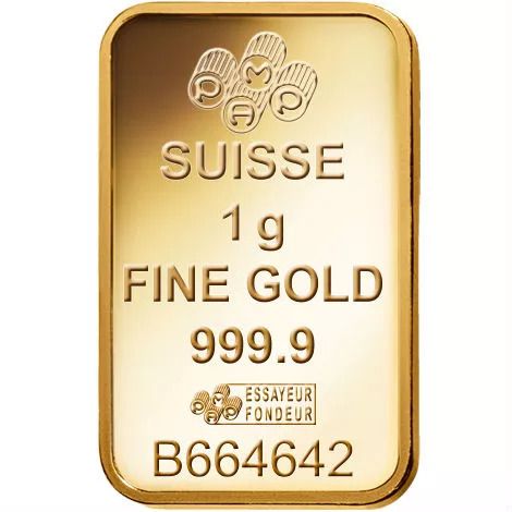 1 Gram Pamp Suisse Lady Fortuna Gold Bar