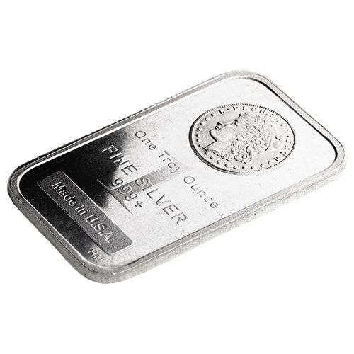 999ファインシルバー 1トロイオンス 銀バー 1981年 999ファインシルバー 1トロイオンス 銀バー 1981年 A-MARK 1oz