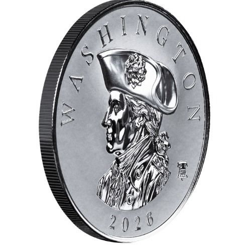 Buy 2026 1 oz George Washington Silver Coin - Commander Series