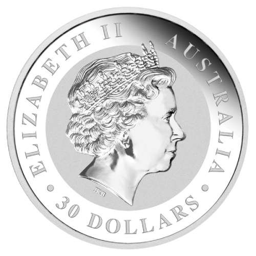 2011 1 Kilo Australian Kookaburra Silver Coin