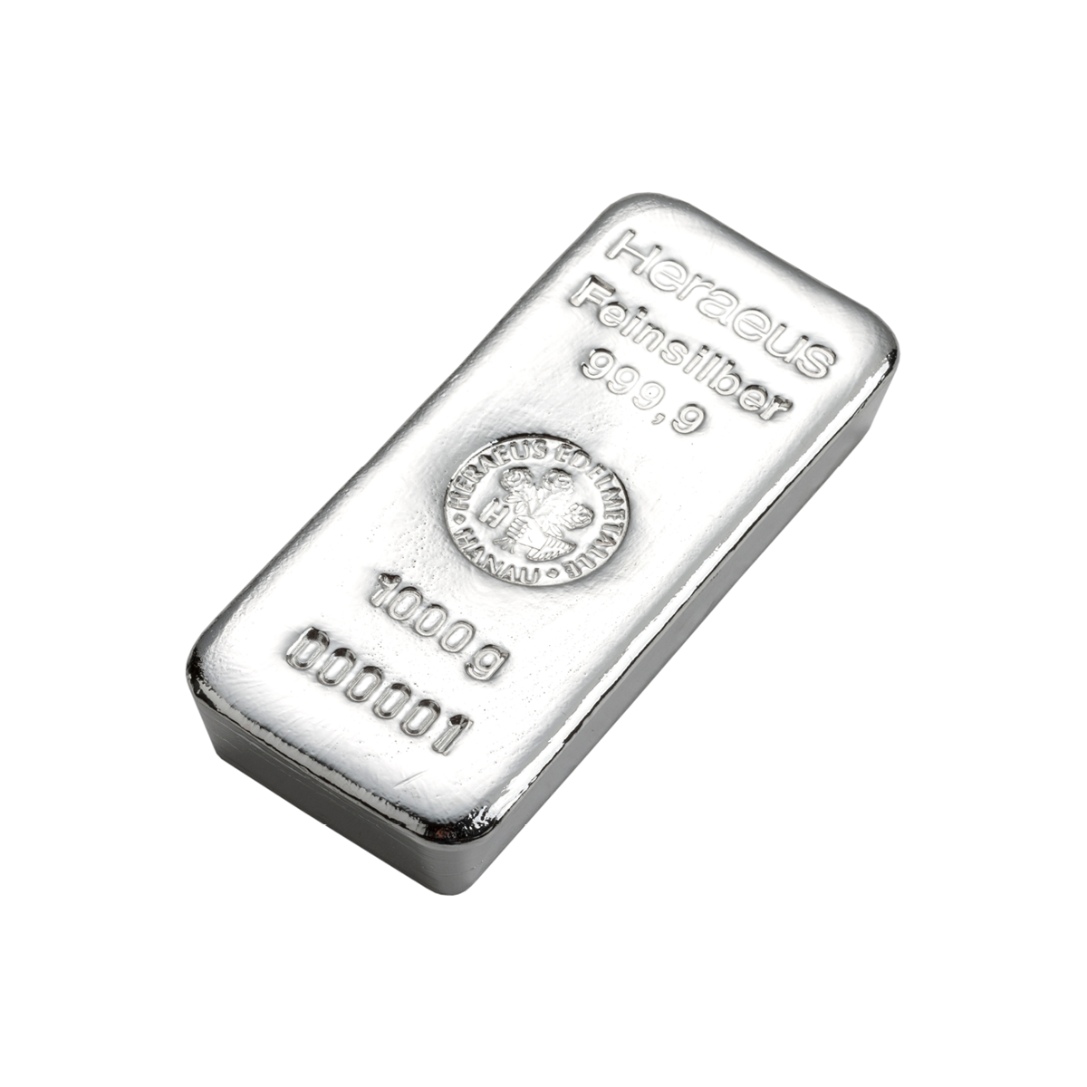 1 Kilo Argor-Heraeus Silver Bar