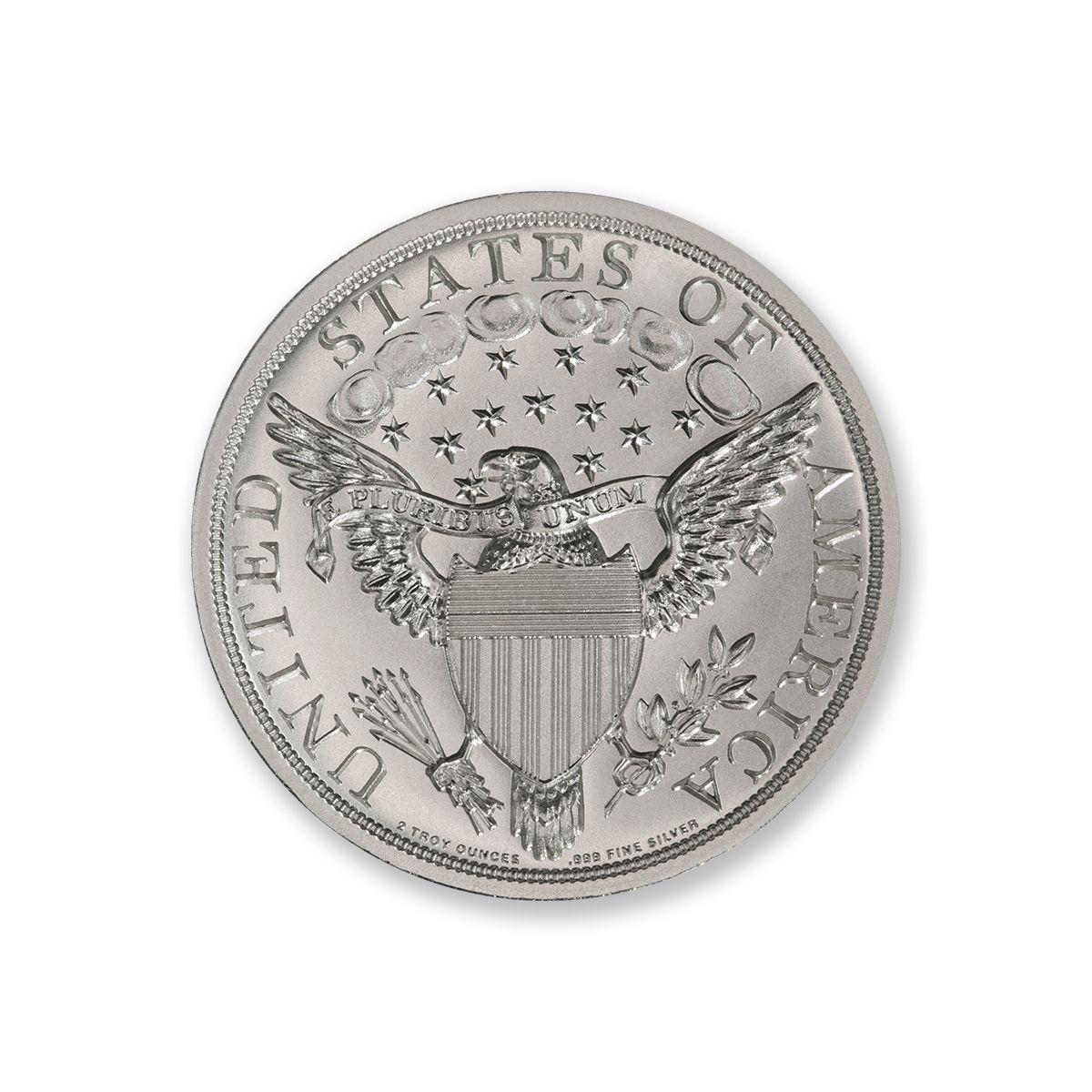 2 oz 1804 Dollar Tribute Silver Round