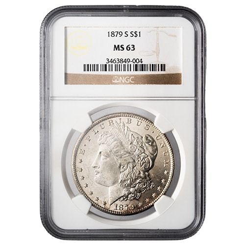 1879\u002DS\u0020NGC\u0020MS\u002D63\u0020Morgan\u0020Silver\u0020Dollar\u0020Coin