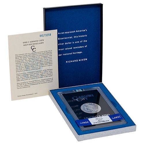 1882\u002D1884\u002DCC\u0020NGC\u0020MS\u002D61\u0020Morgan\u0020Silver\u0020Dollar\u0020GSA\u0020with\u0020Box\u0020\u0026\u0020COA\u0020\u002D\u0020Random\u0020Year