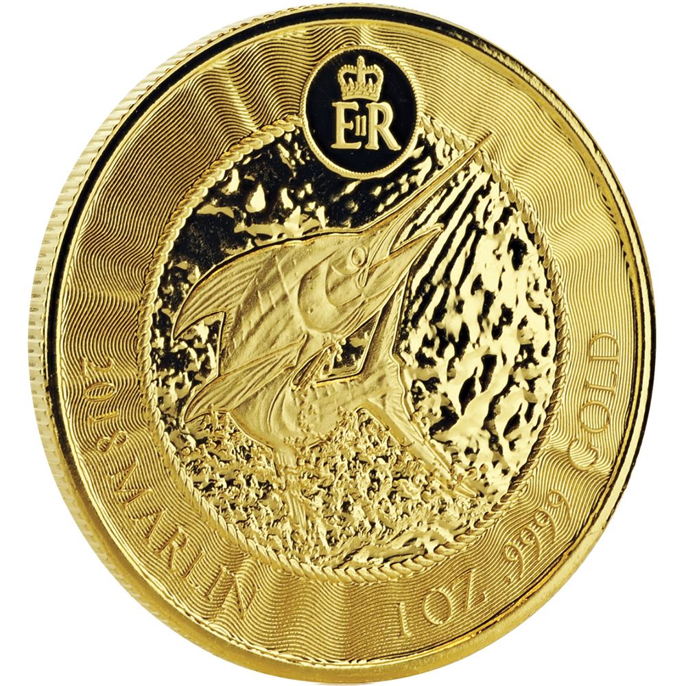 2018 Cayman Island Marlin 1 oz Gold Coin