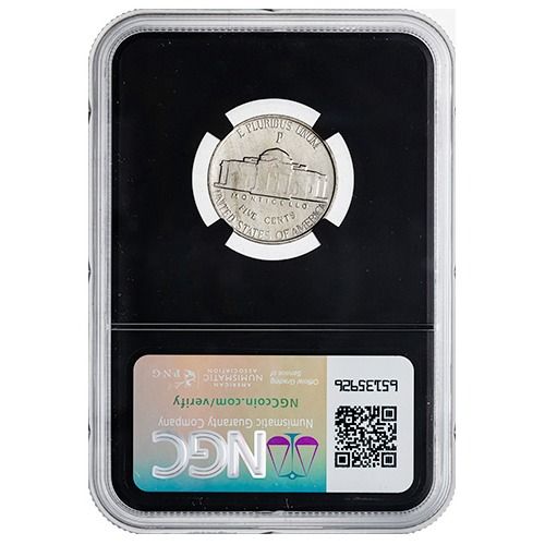 Buy 1943-P NGC MS-66 Silver Jefferson War Nickel - Original Bag