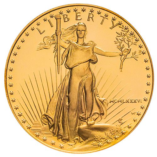 1986-W PCGS PR-69 1 oz American Gold Eagle Proof Coin